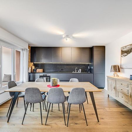 In The Heart Of Crans, Fireplace And Parking Extérieur photo